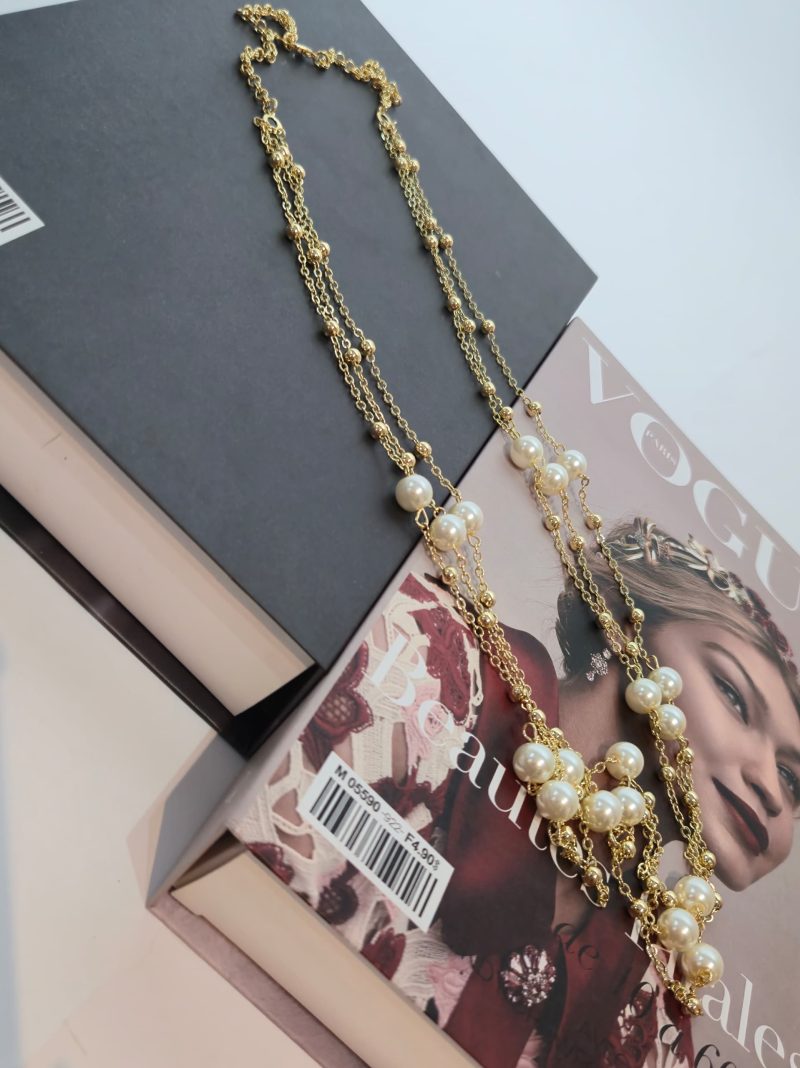 Fancii Pear Gold Long Chain