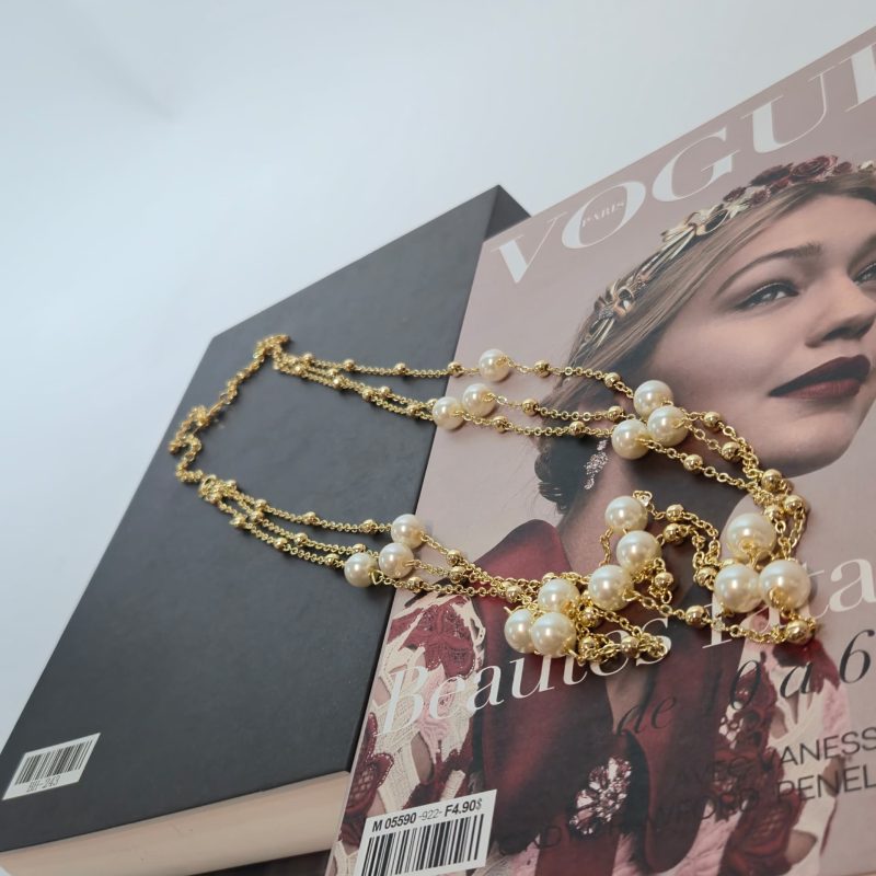 Fancii Pear Gold Long Chain