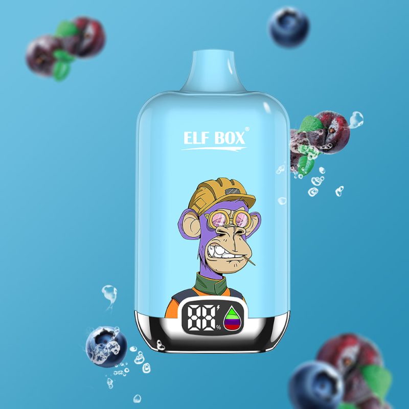 Elf Box (Monkey Design) 12000 Puffs