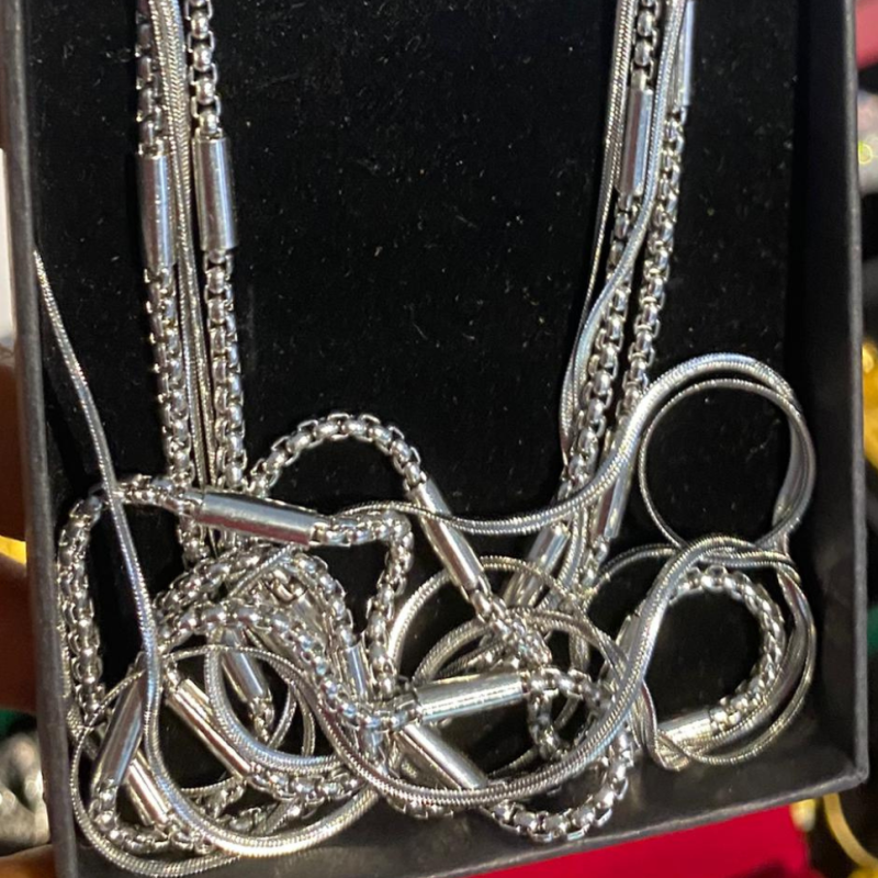 Fancii Silver Necklace